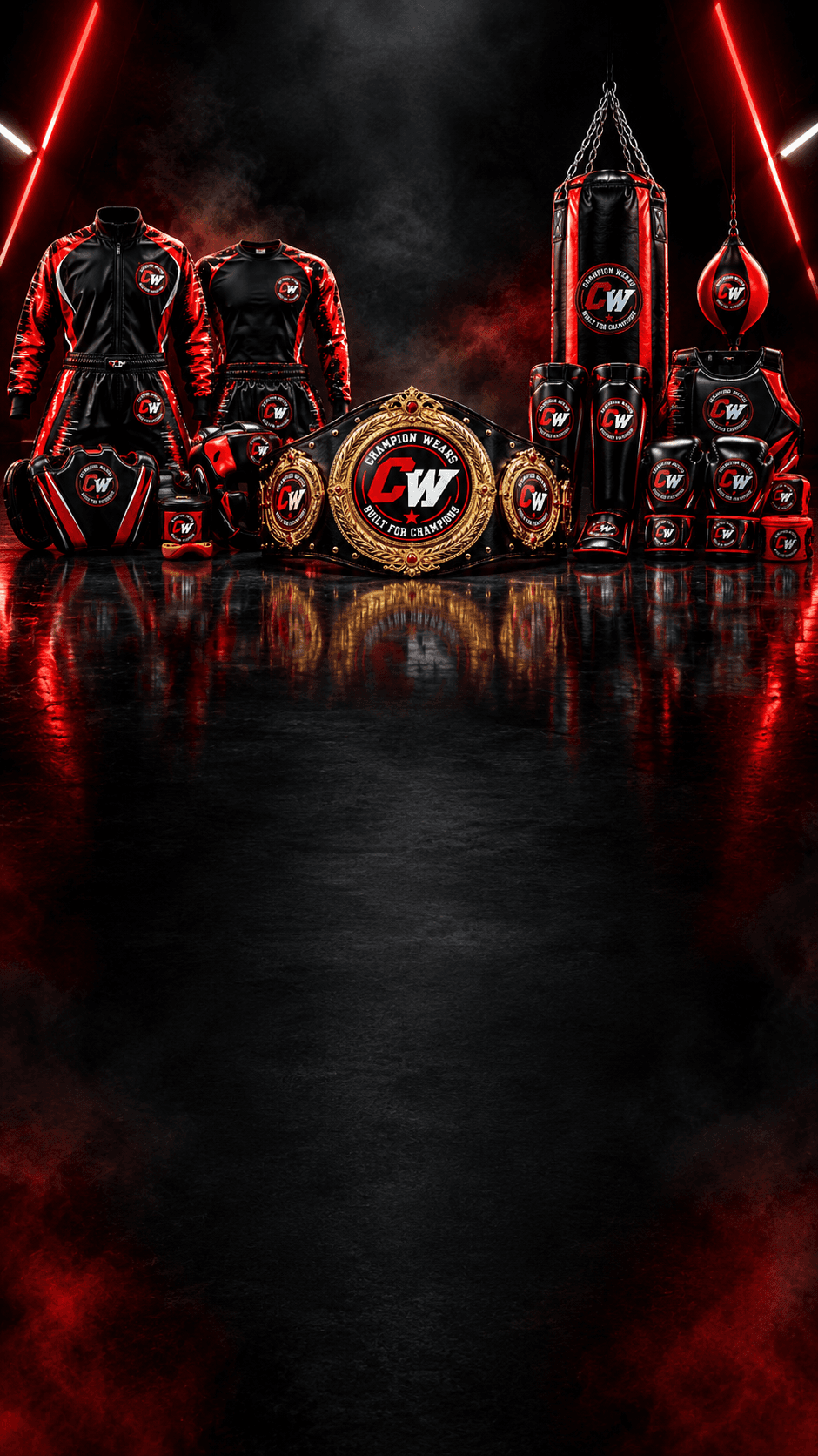 Champion Wears fighting and sports wear